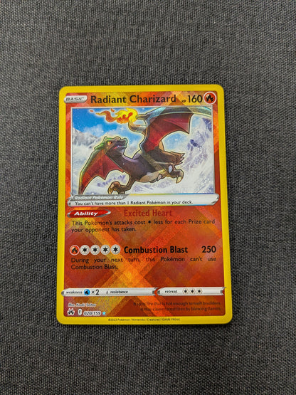(CRZ) Radiant Charizard #020 NM