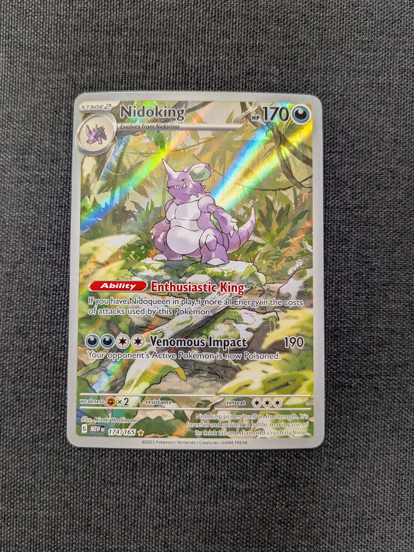 (MEW) Nidoking #174 NM