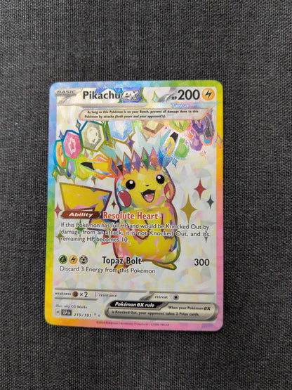(SSP) Pikachu EX #219 LP