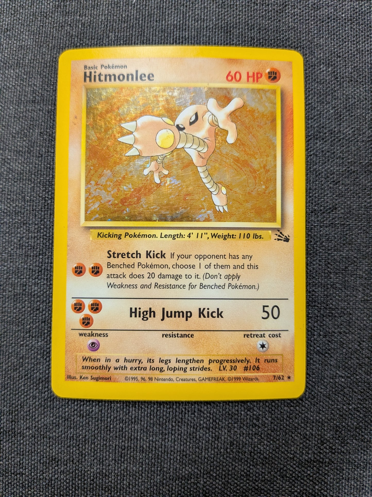 (FO) Hitmonlee Holofoil #007 MP