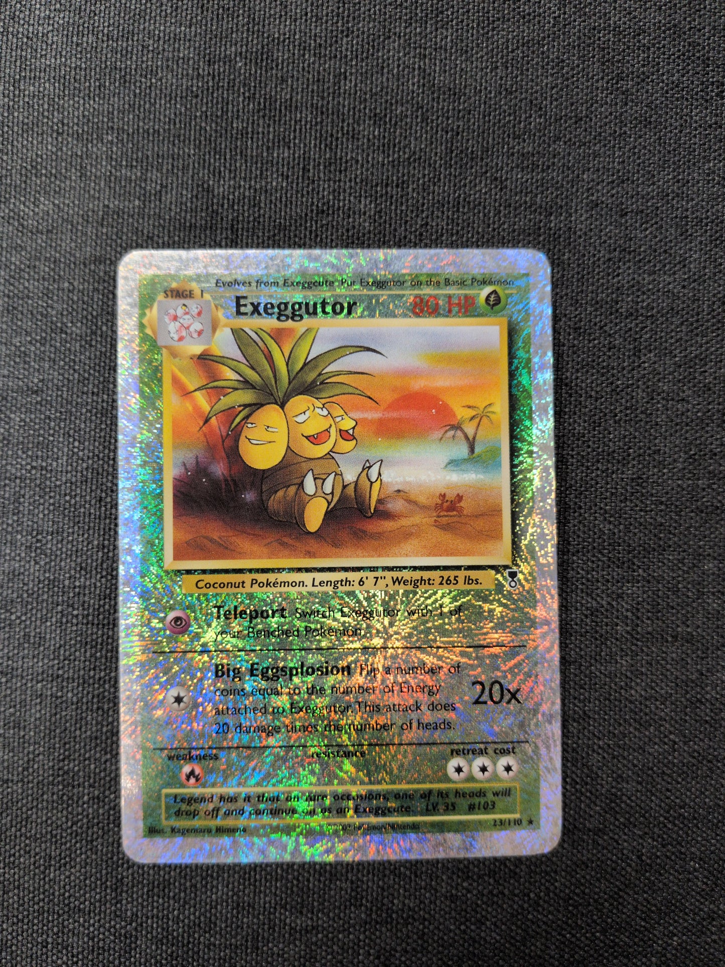 (LC) Exeggutor Reverse Holofoil #23 MP