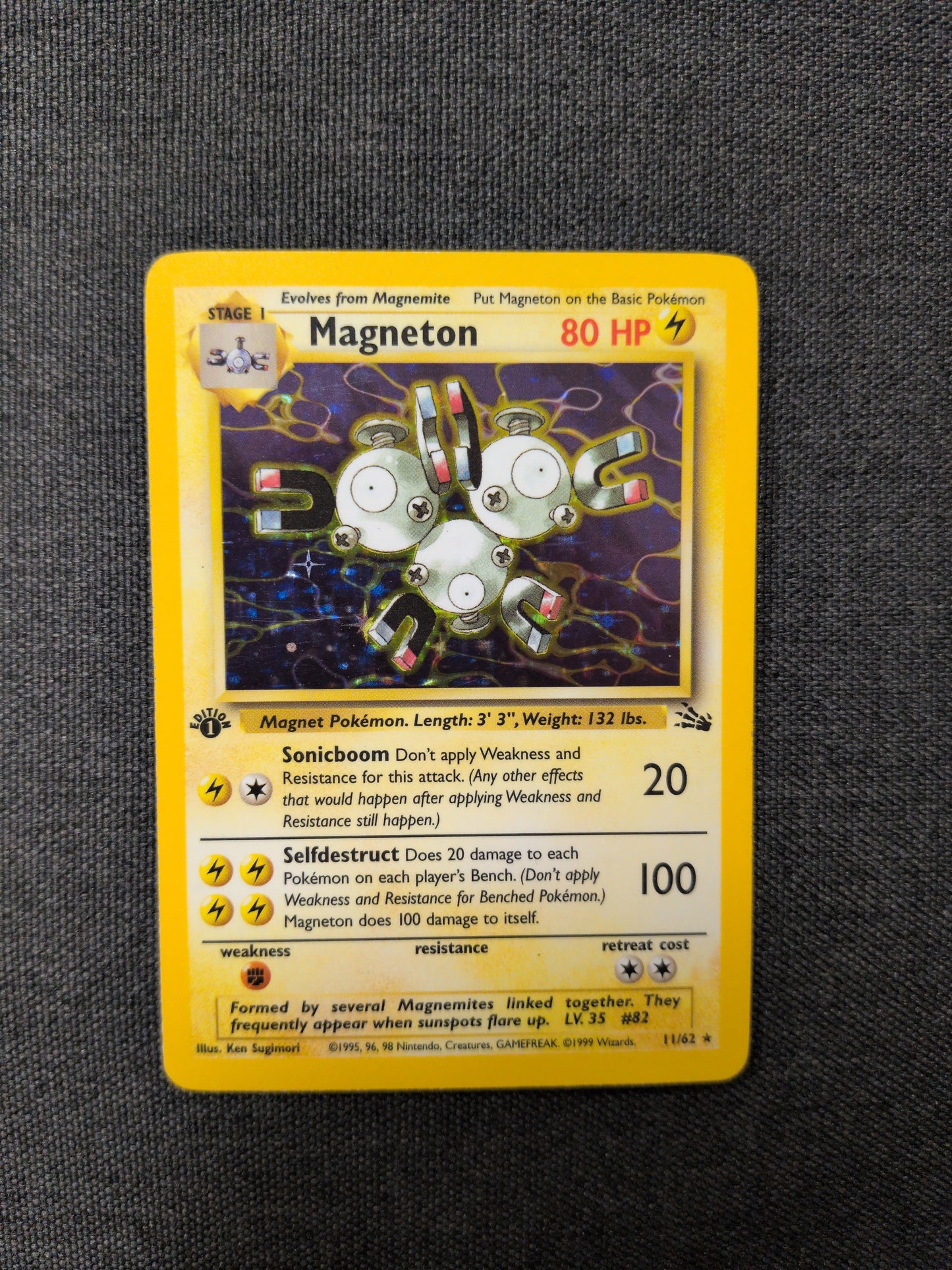 (FOS) Magneton Holo 1st Edition #11 MP