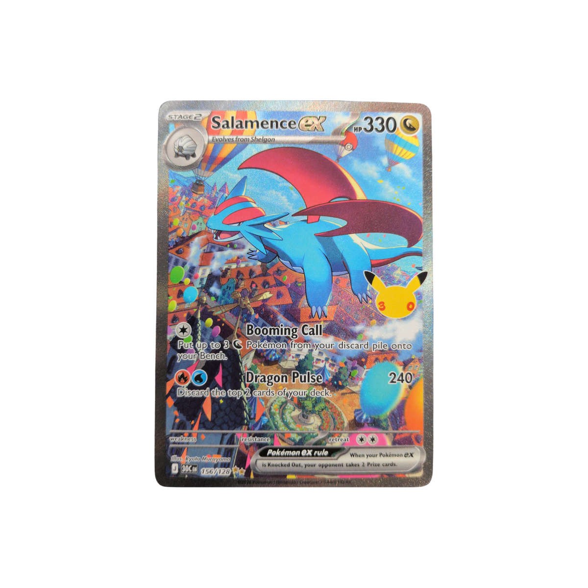 (30C) Salamence EX #156 NM