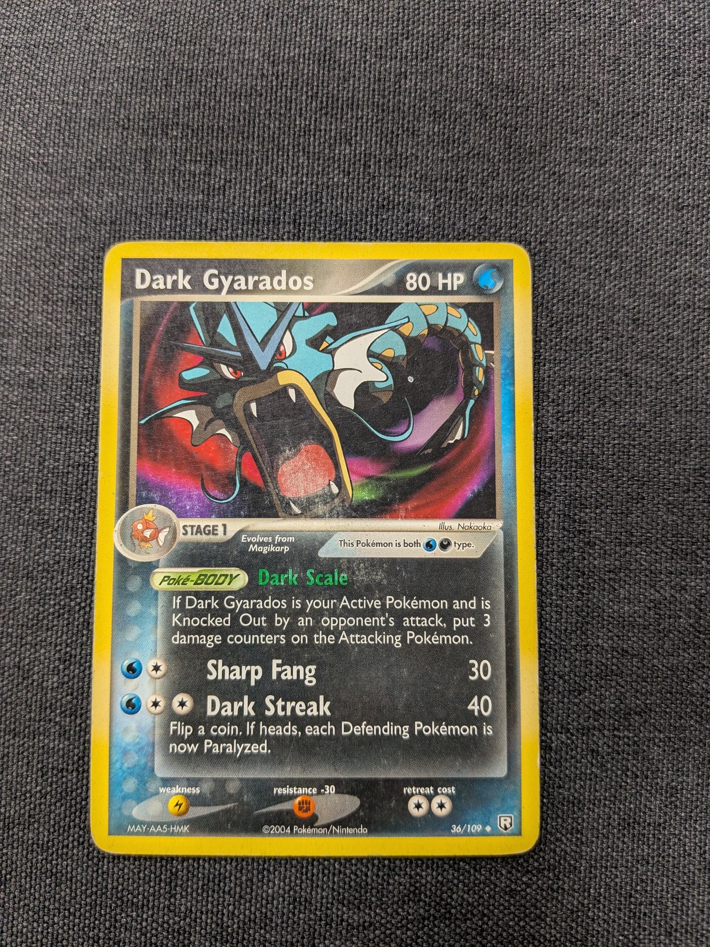 (TRR) Dark Gyarados #036/109 HP