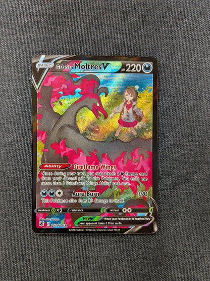 (SWSH10) Galarian Moltres V #TG20/TG30 NM