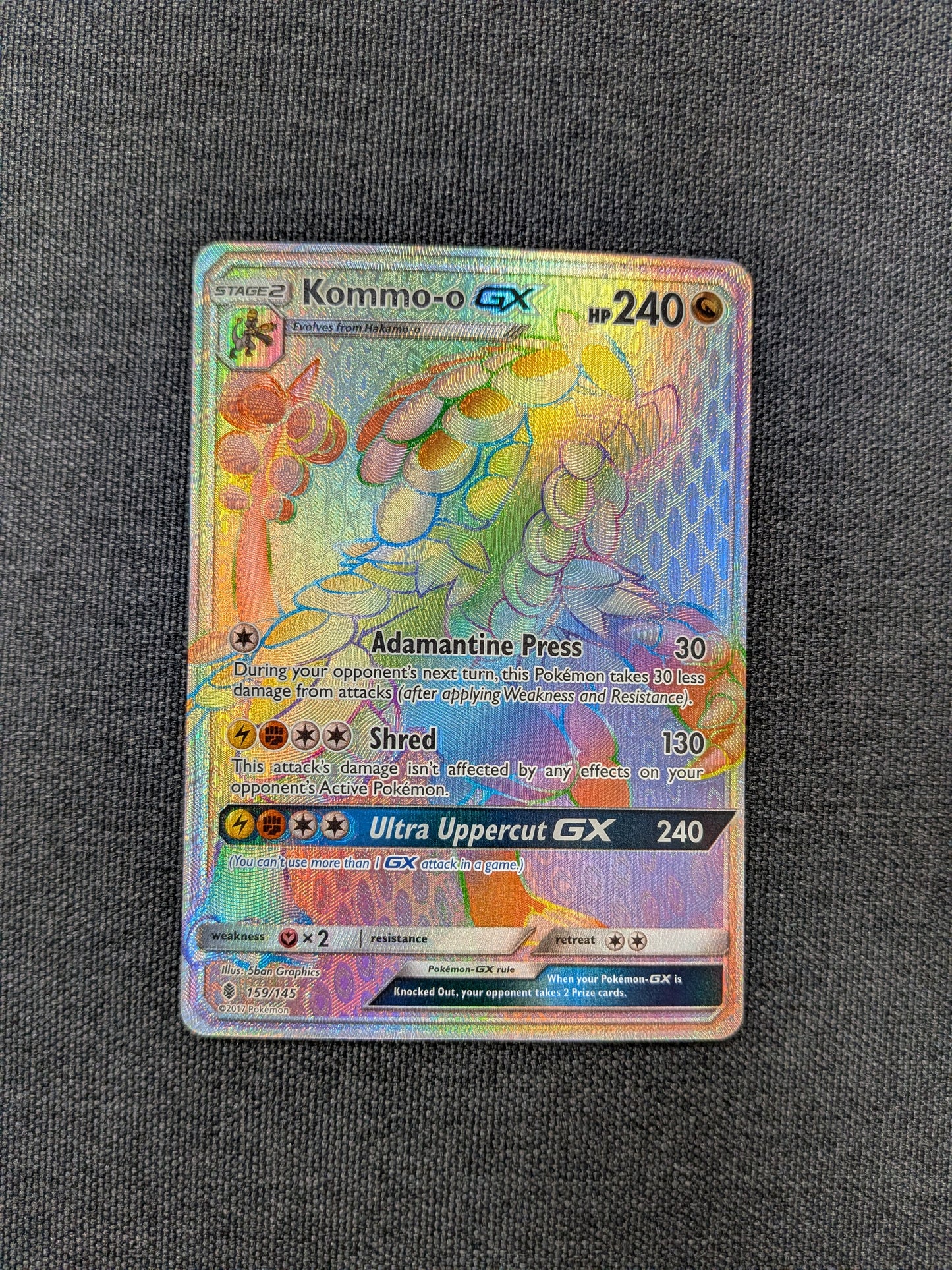(SM02) Kommo-o GX #159/145 NM