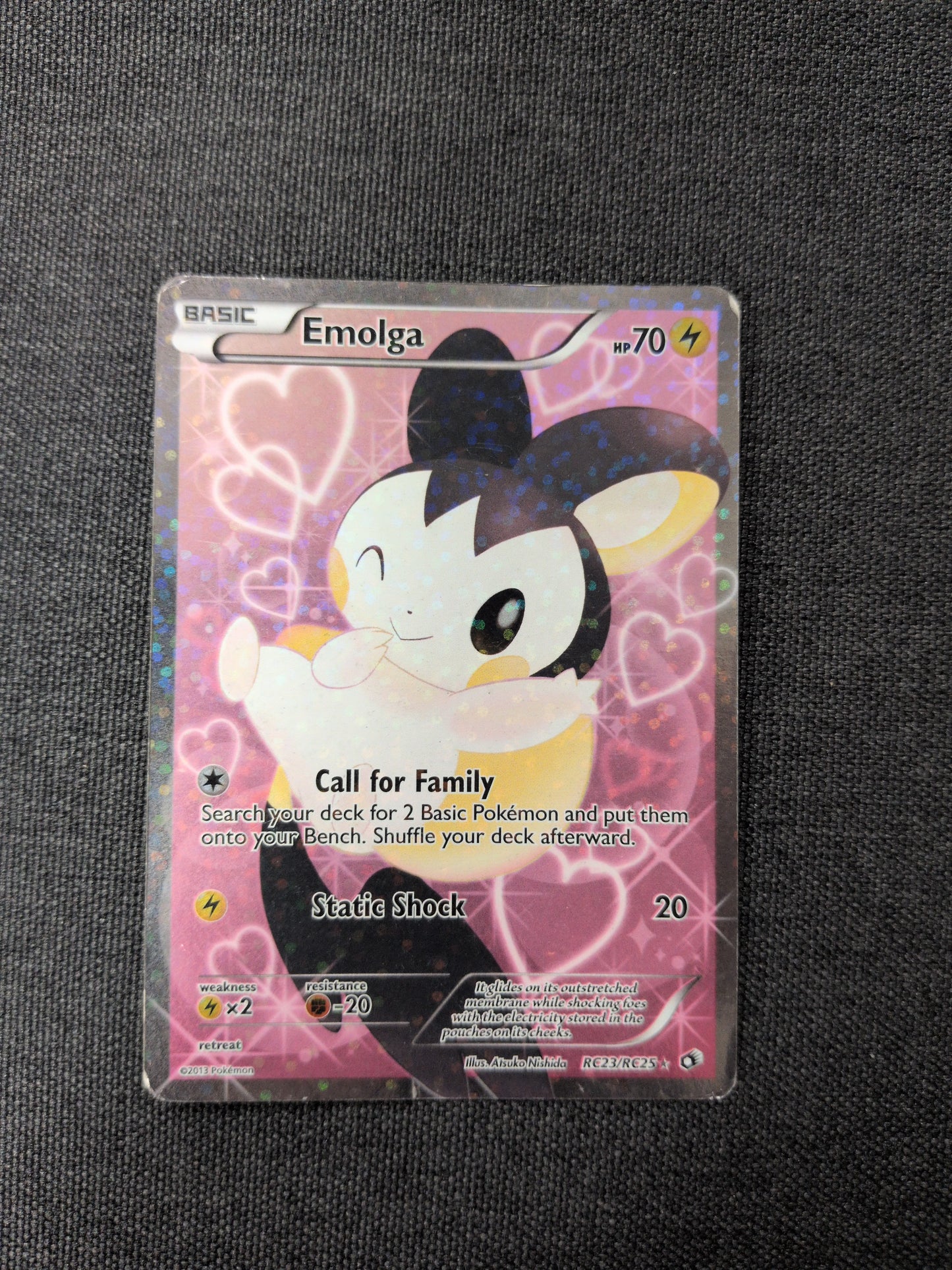 (LTR) Emolga Radiant Collection #RC23