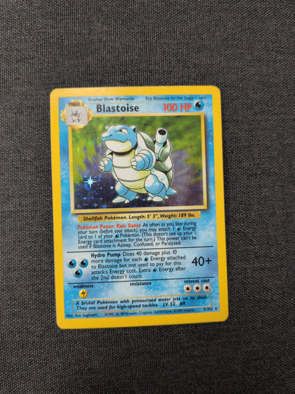 (BS) Blastoise Holo #002 MP