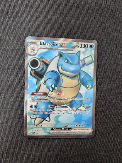 (MEW) Blastoise EX #184 NM