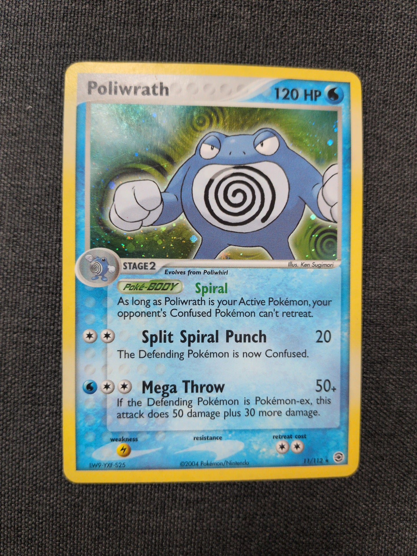 (RG) Poliwrath Holo #11 LP