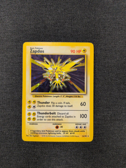 (Base) Zapdos Holofoil #016 MP