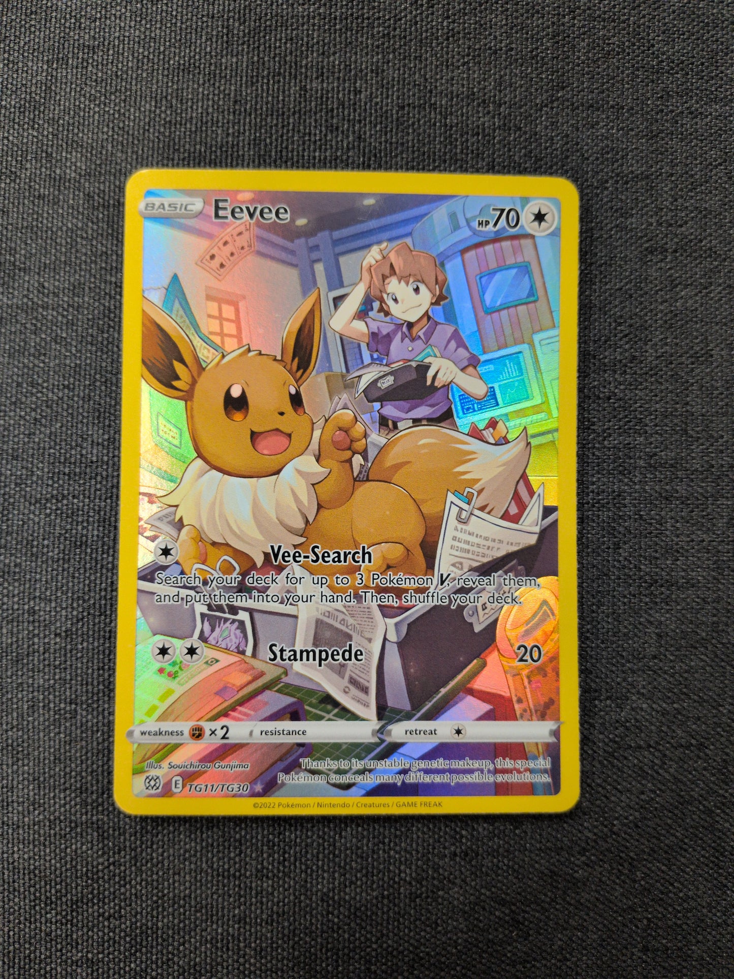 (SWSH09) Eevee #TG11 LP