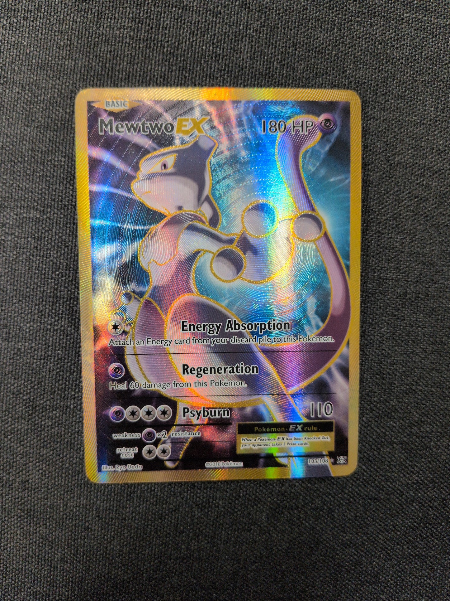 (EVO) Mewtwo EX #103 HP