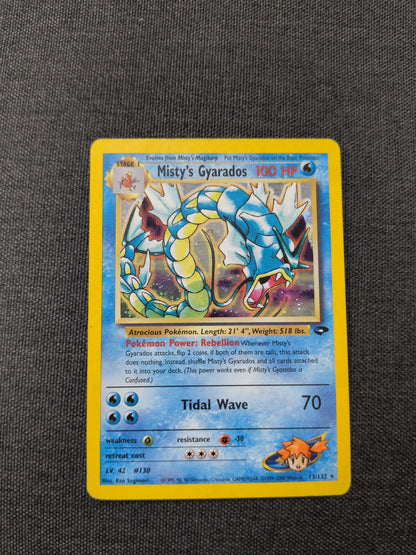 (G2) Misty's Gyarados Holo #13 MP