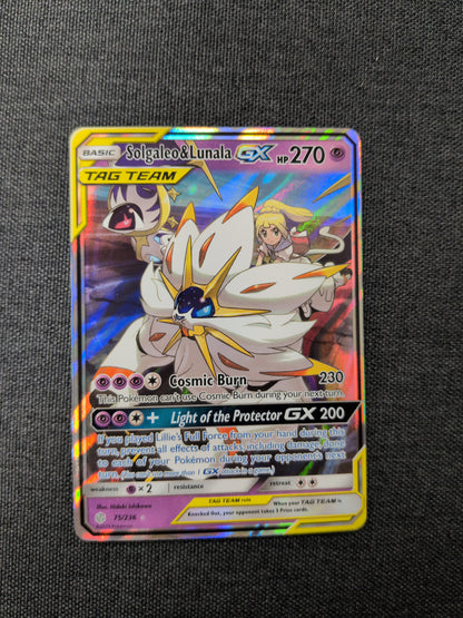 (SM12) Solgaleo & Lunala GX #75 NM