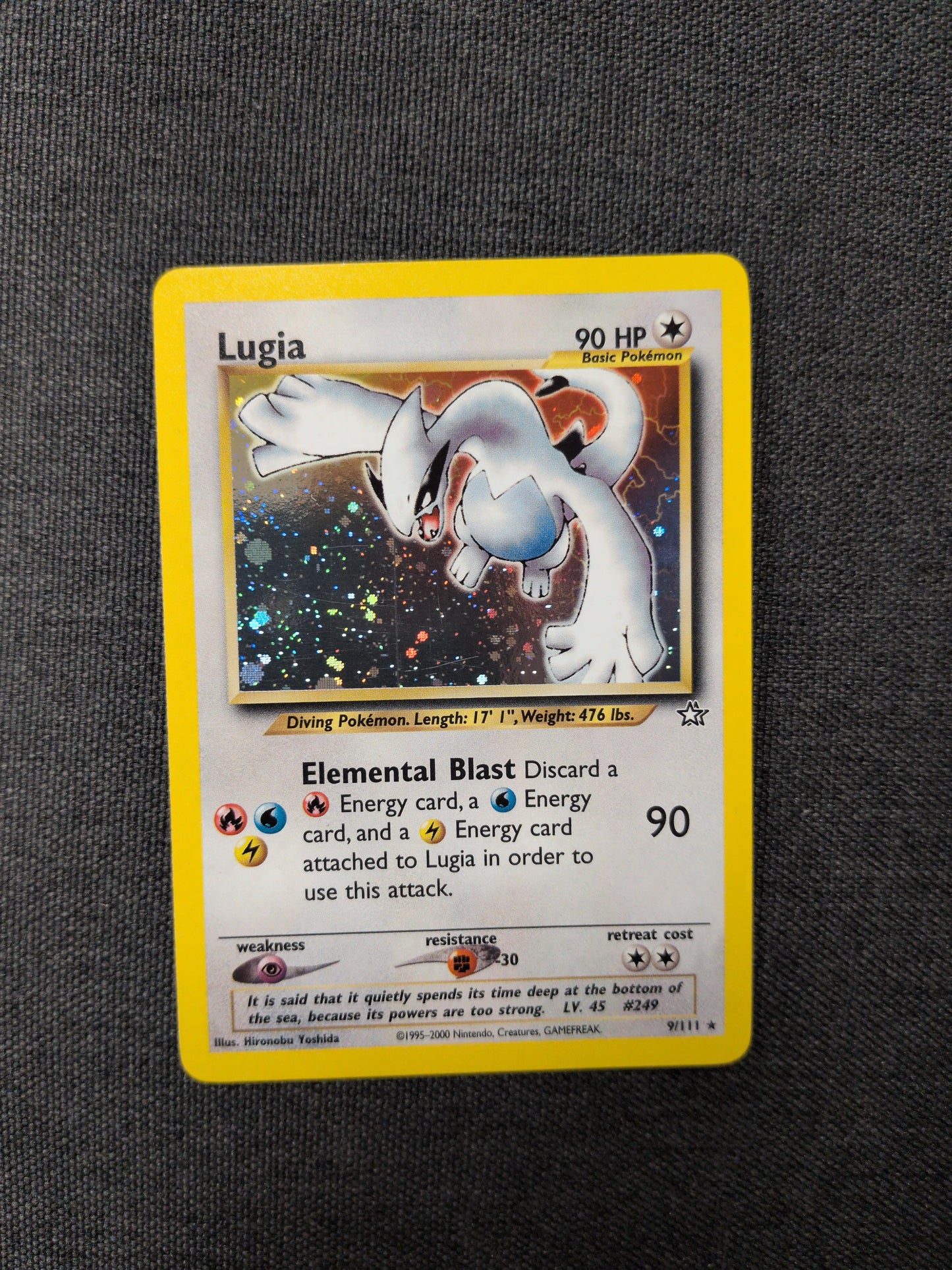 (N1) Lugia Holo #009 LP