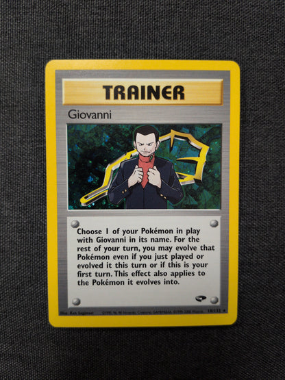 (G2) Giovanni Holo #18 NM
