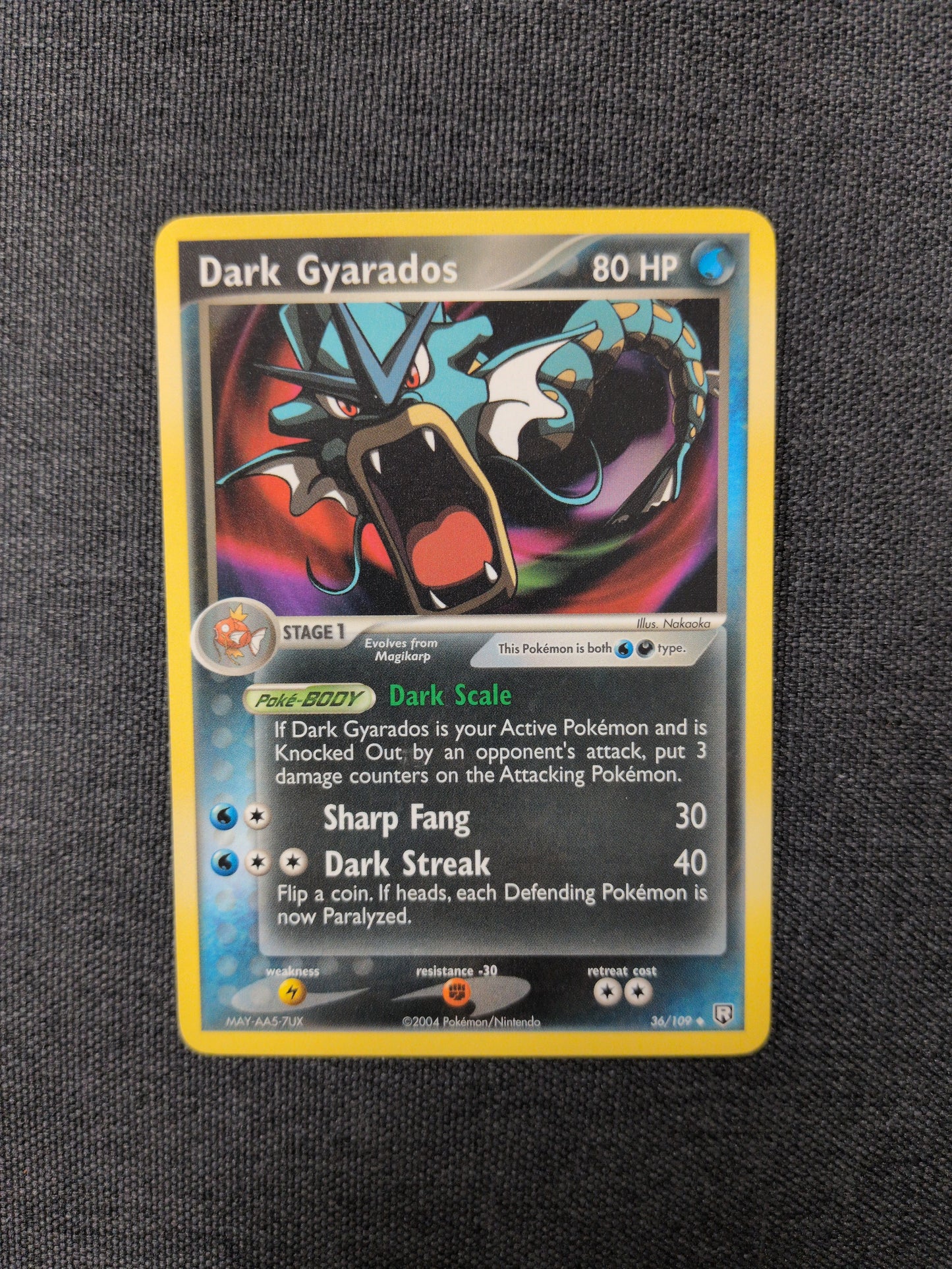 (TRR) Dark Gyarados #36 LP