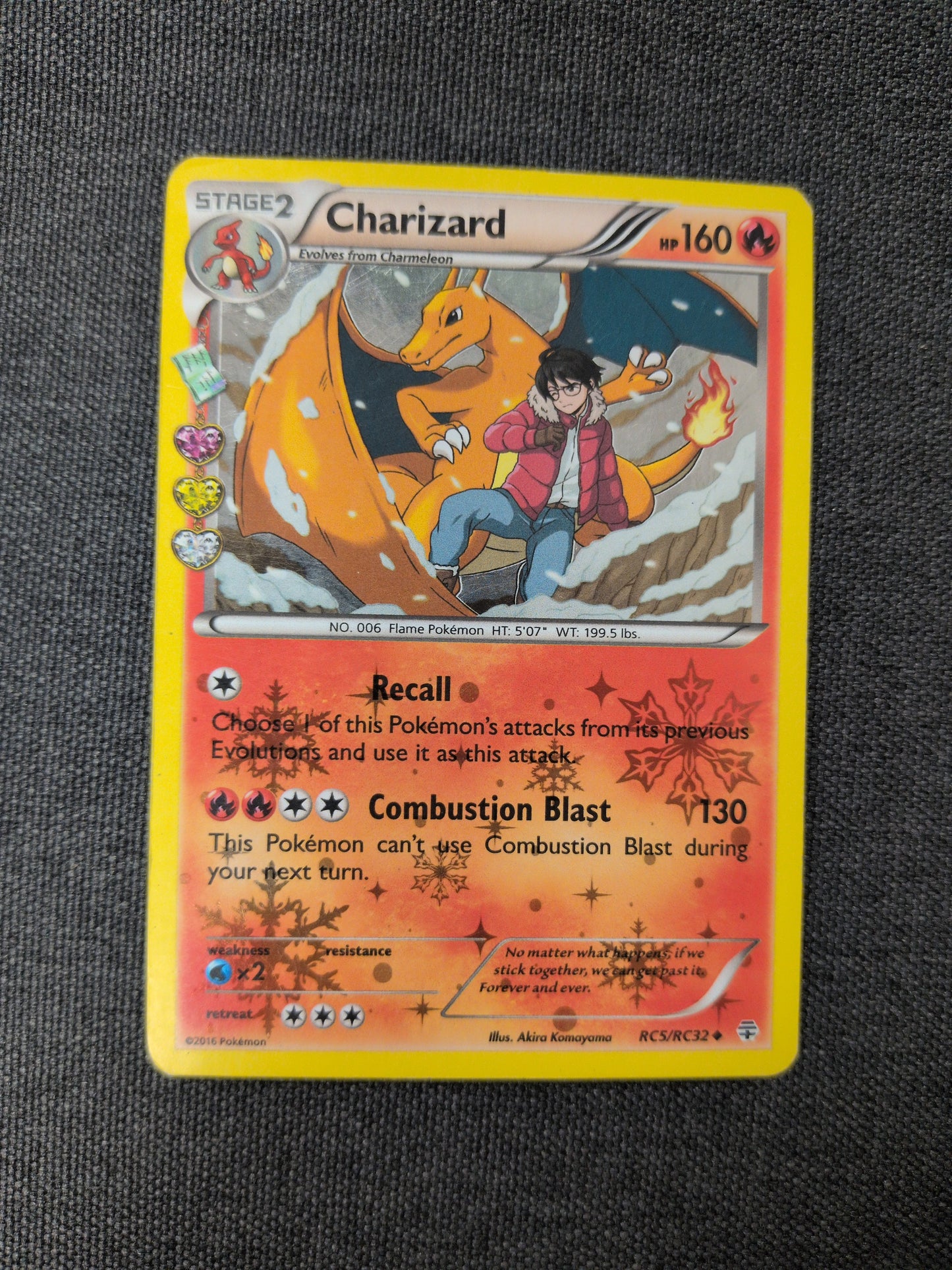 (GEN) Charizard Radiant Collection #RC5 HP