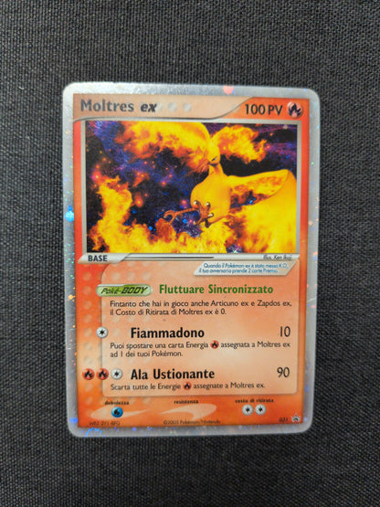 (Promo) Moltres EX Window Tin Promo SPANISH #031 DMG
