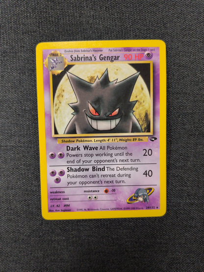 (G2) Sabrina's Gengar #29 NM