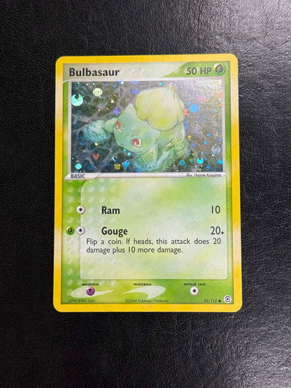 (FireRed & LeafGreen) Bulbasaur Reverse Holo #55 - LP