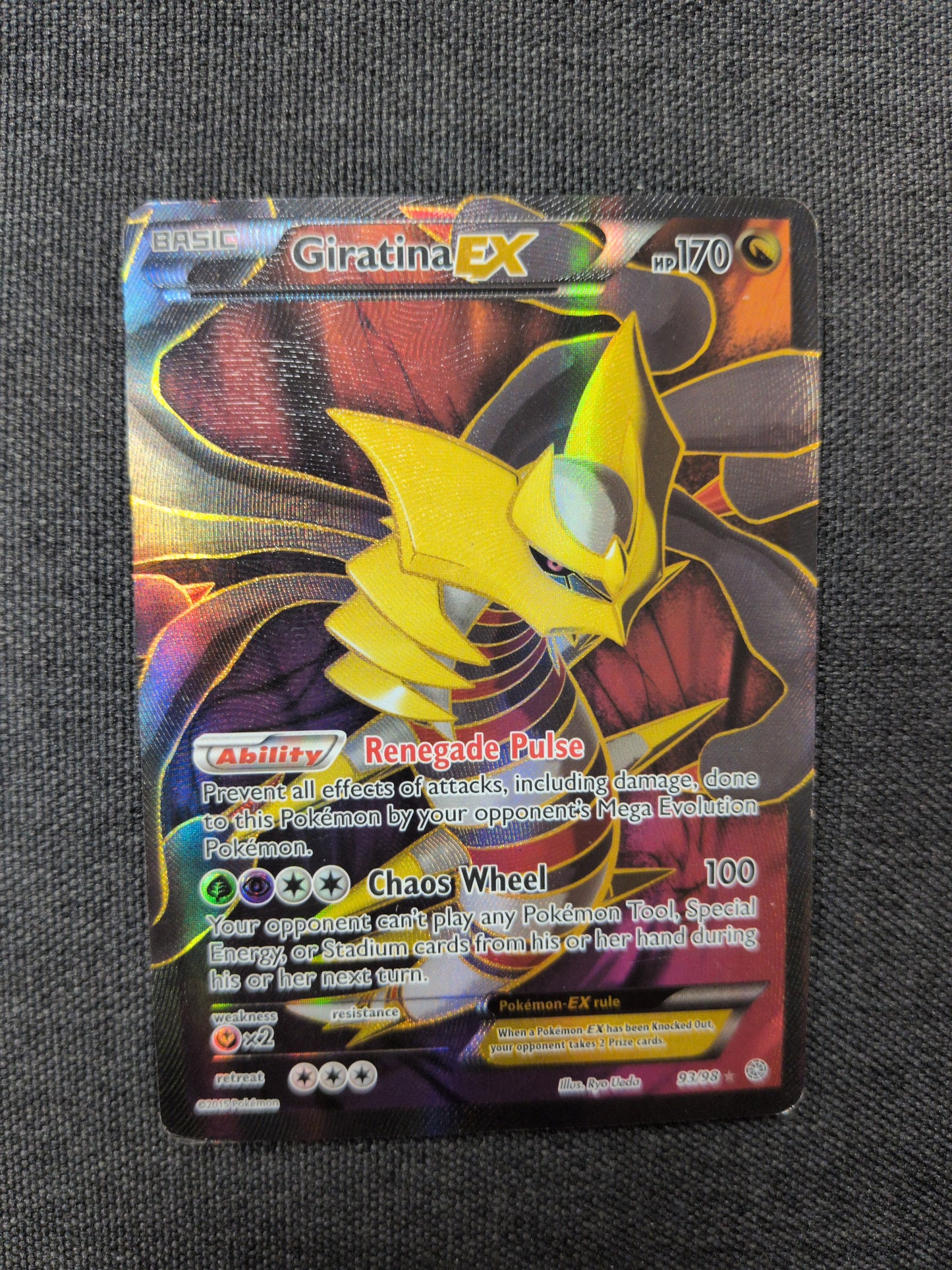 (AOR) Giratina EX #93 DMG