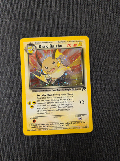 (TR) Dark Raichu Holo #83 HP