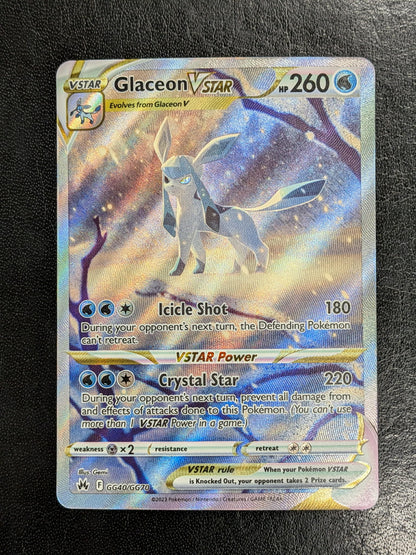 (Crown Zenith) Glaceon Vstar GG40 - NM