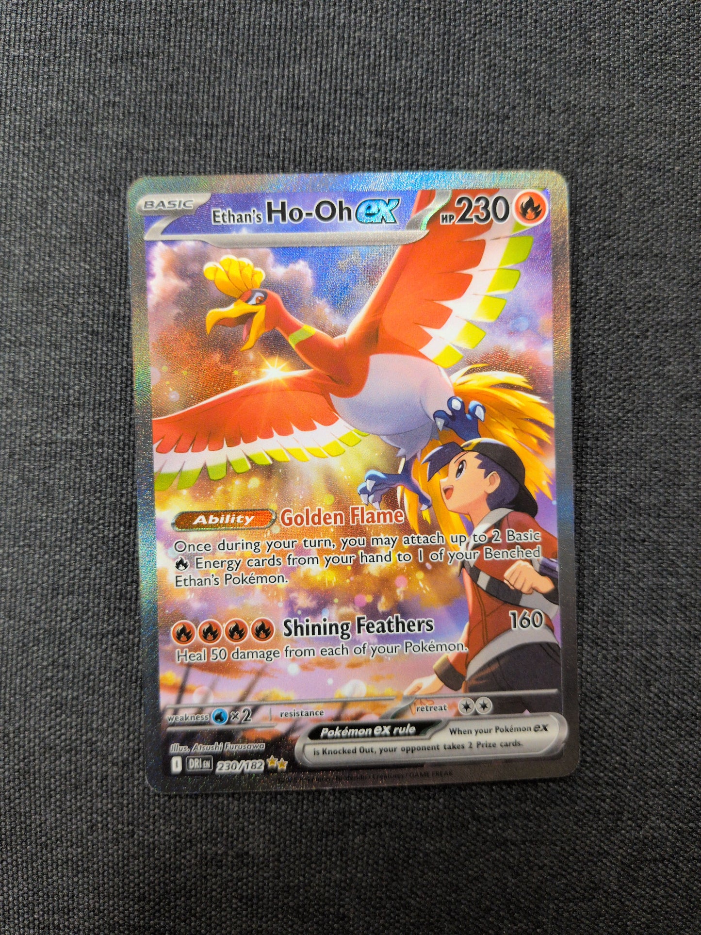 (DRI) Ethan's Ho-Oh EX #230 LP