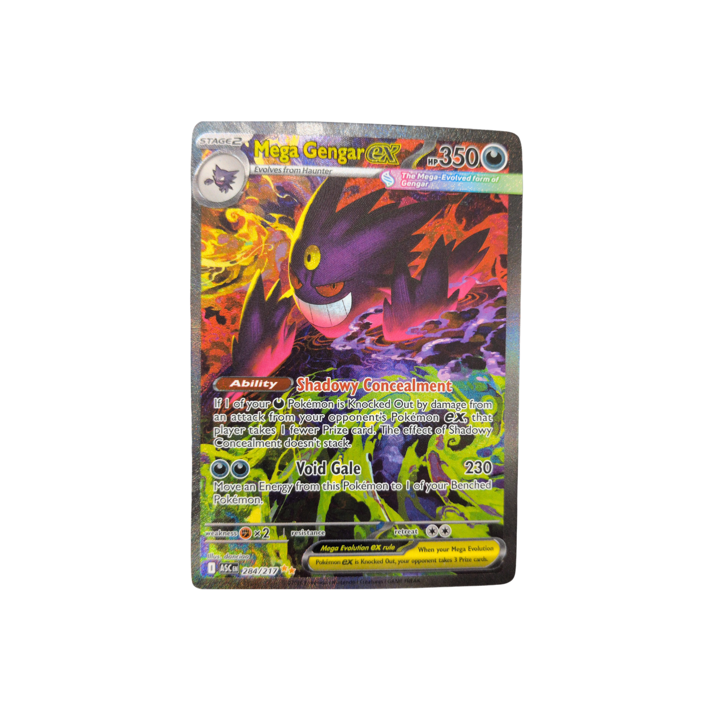 (ASC) Mega Gengar EX SIR #284 NM