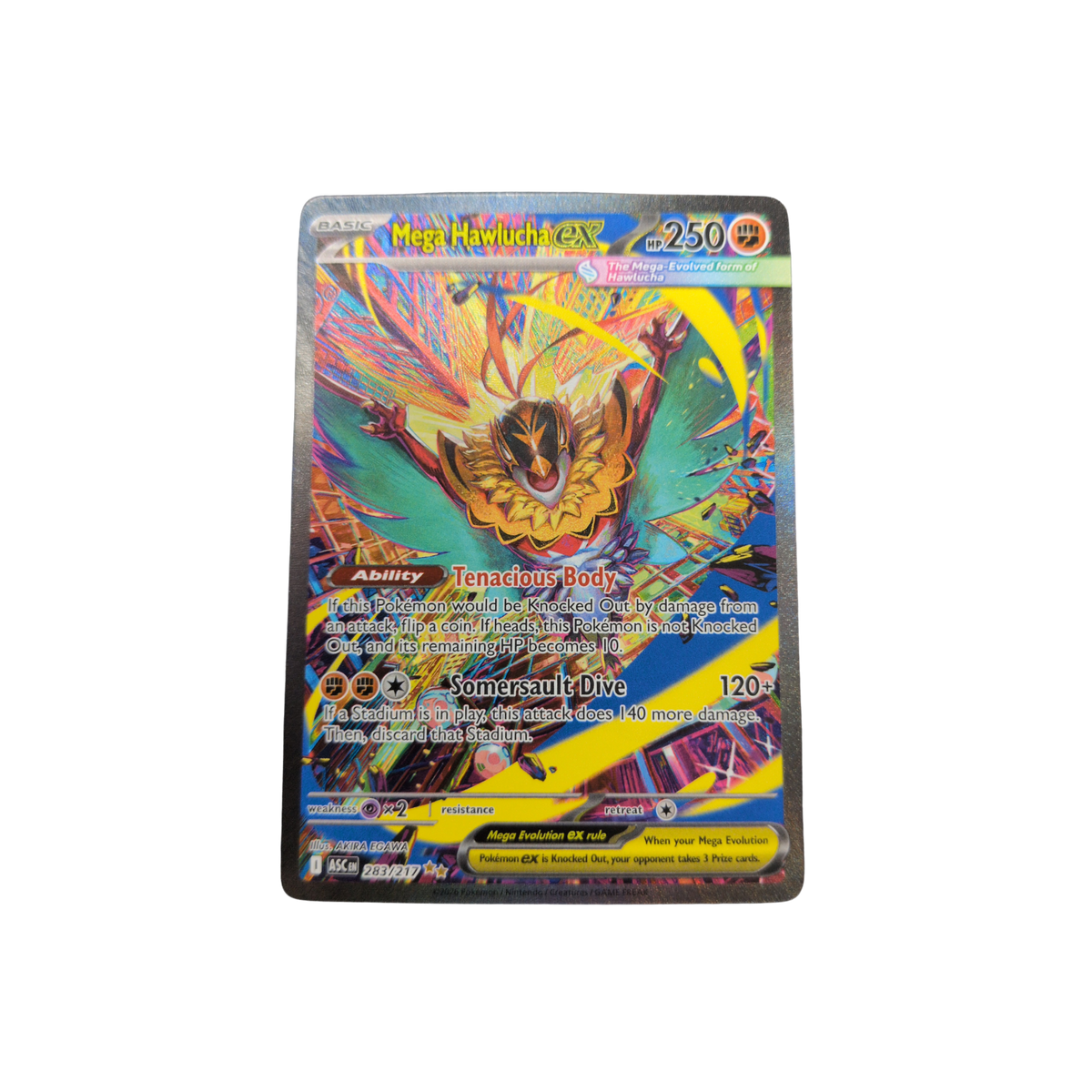 (ASC) Mega Hawlucha EX #283 NM