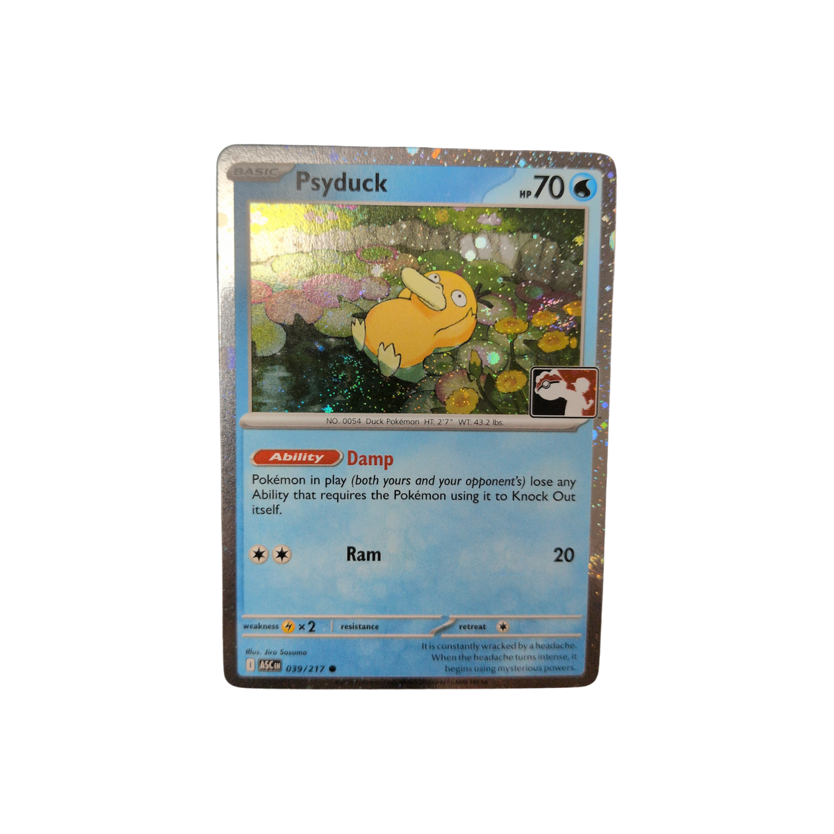 (ASC) Psyduck Prize Pack Cosmos Holo #039 NM