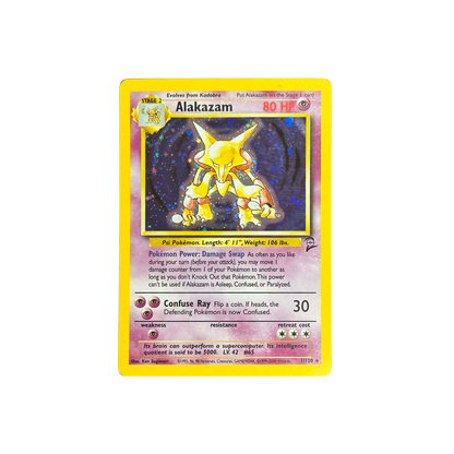 Alakazam Holo Base Set 2 #1 - MP