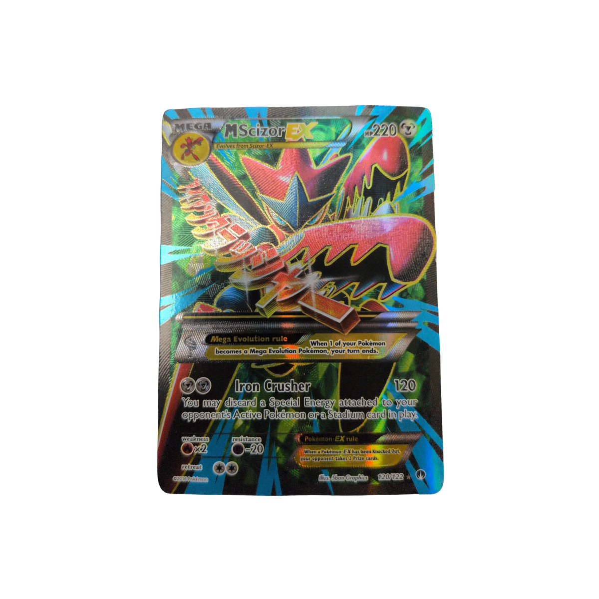 (BKP) M Scizor EX #120 DMG