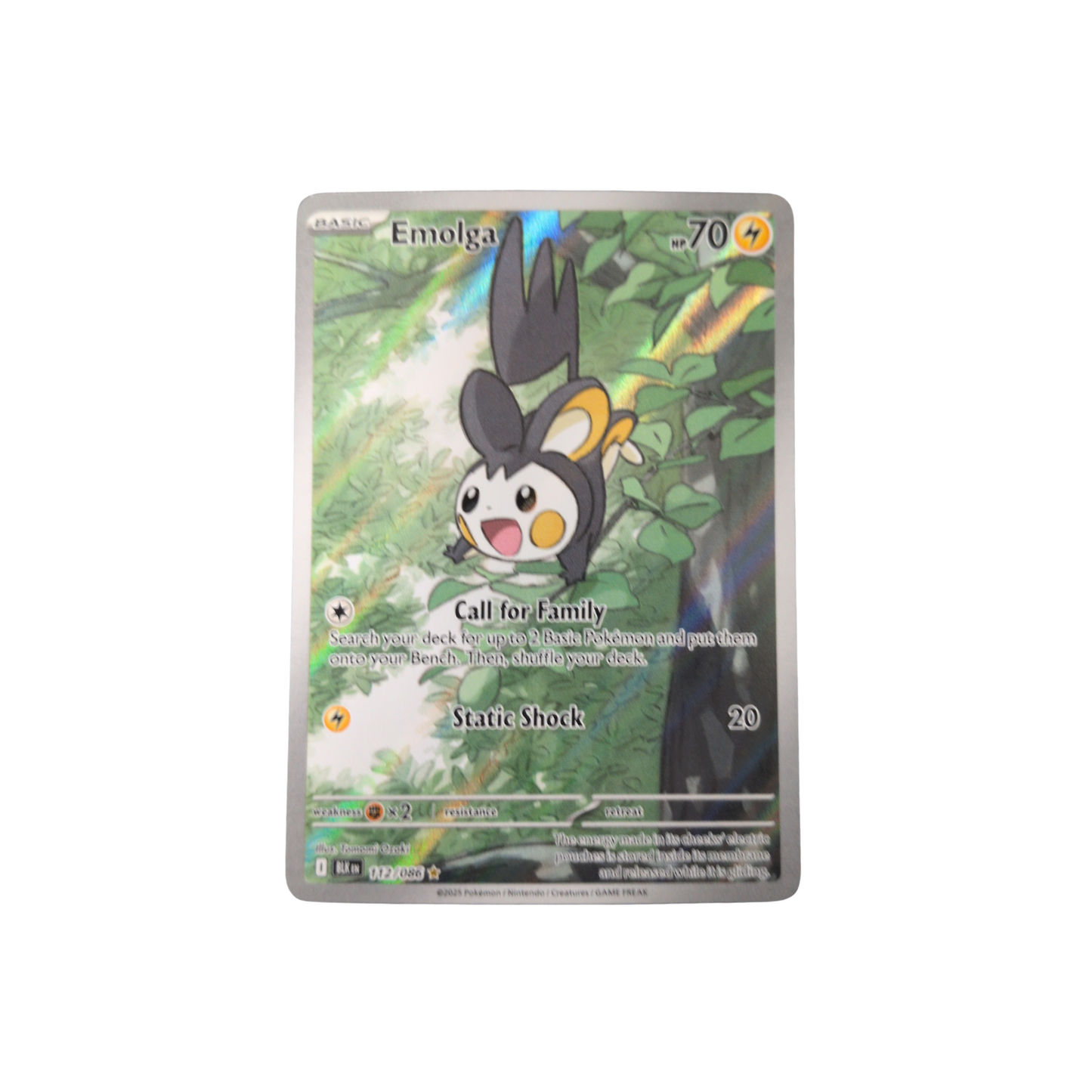 (BLK) Emolga #112 NM