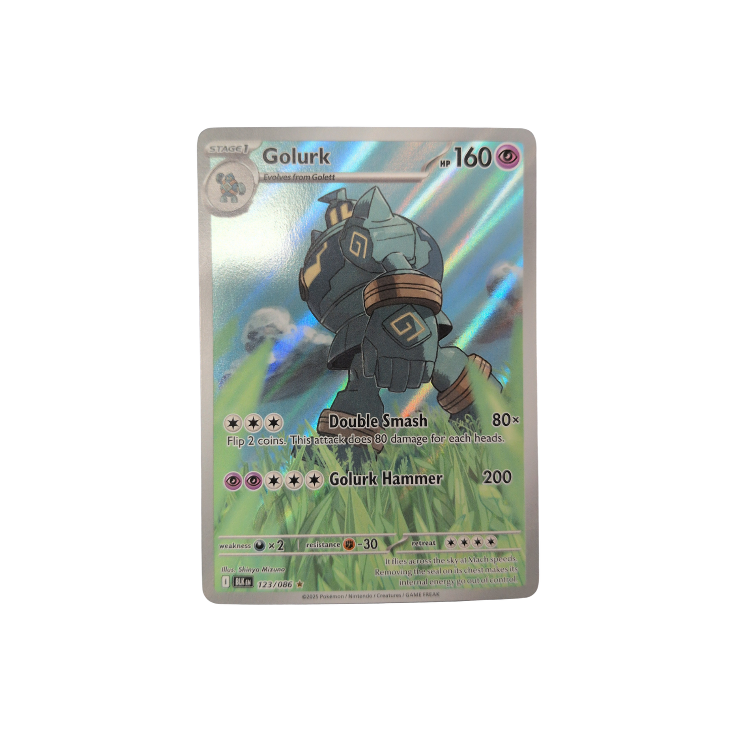 (BLK) Golurk #123 NM