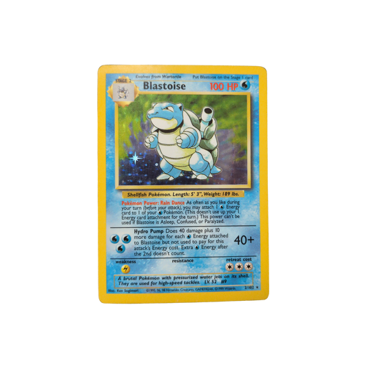 (BS) Blastoise Holo #002 MP