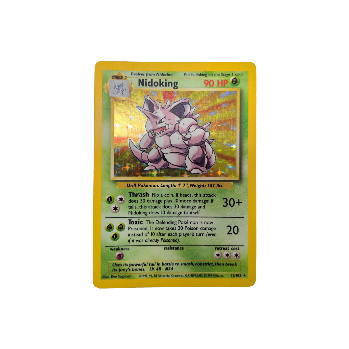 (BS) Nidoking Holo #11 HP