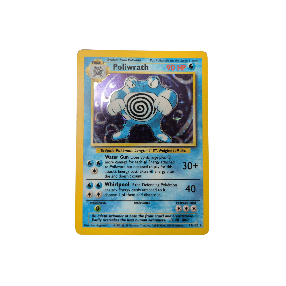 (BS) Poliwrath Holo #13 MP