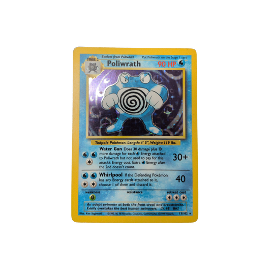 (BS) Poliwrath Holo #13 MP