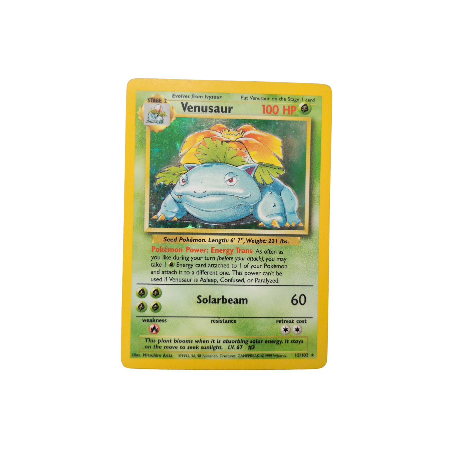(BS) Venusaur Holo #15 HP