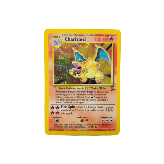 (BS2) Charizard Holo #004 DMG