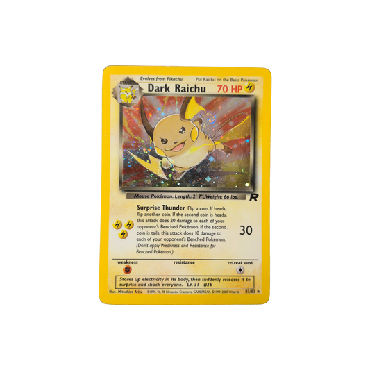 (TR) Dark Raichu Holo #83 HP