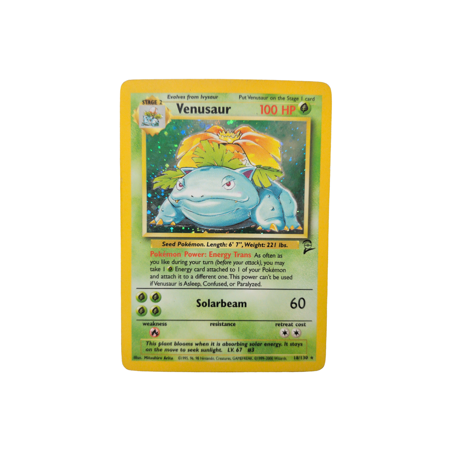 (BS2) Venusaur Holo #18 MP
