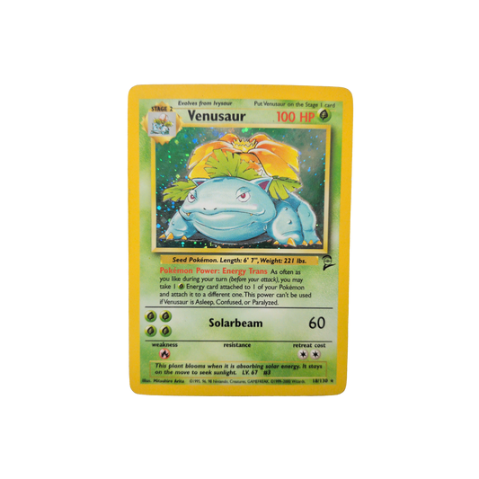 (BS2) Venusaur Holo #18 MP