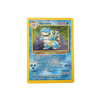(BS) Blastoise Holo #002 DMG