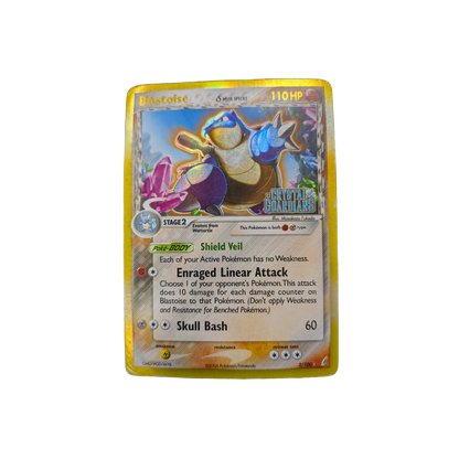 (Crystal Guardians) Blastoise Delta Species Reverse Holofoil 2/100 - DMG