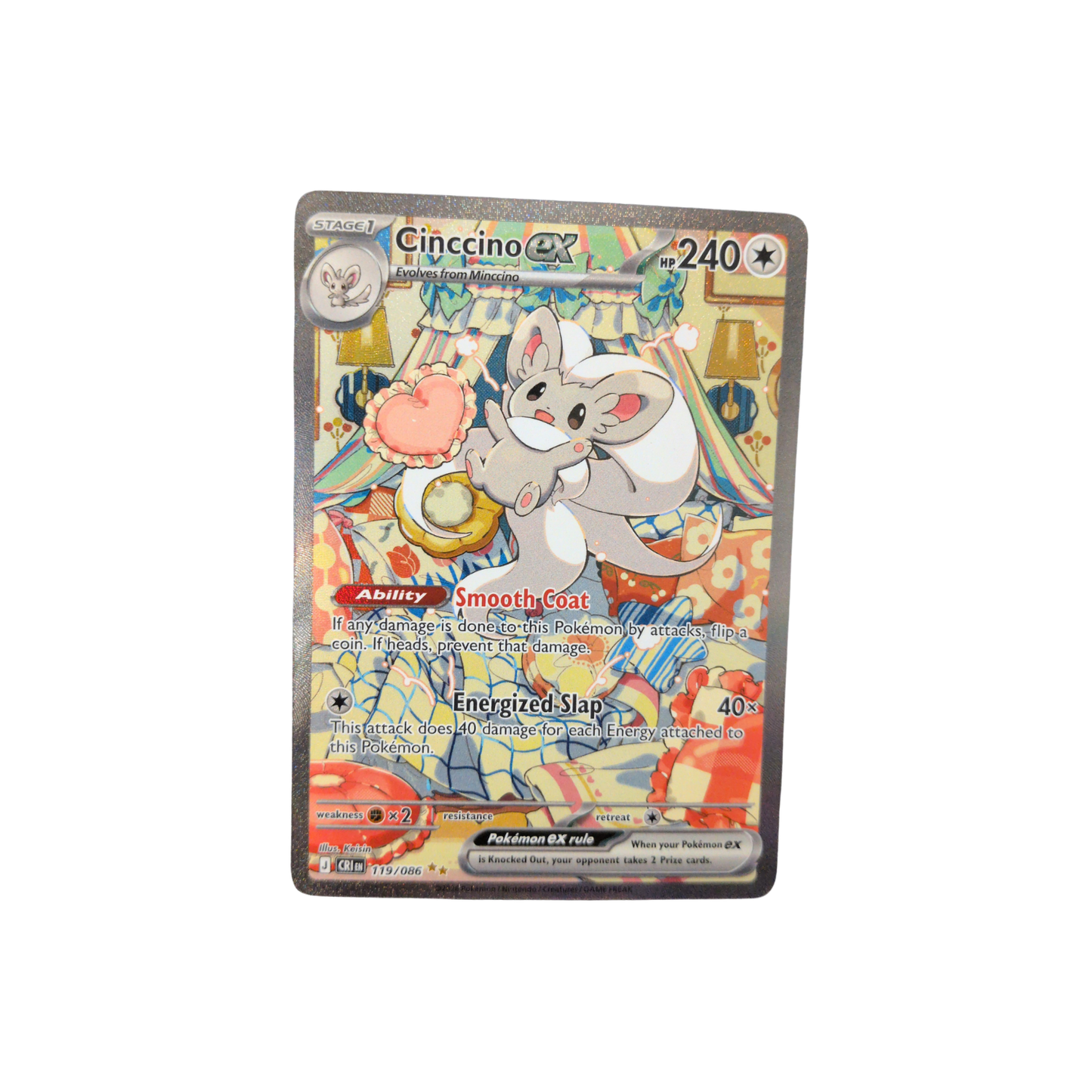 (CRI) Cinccino EX #119 NM