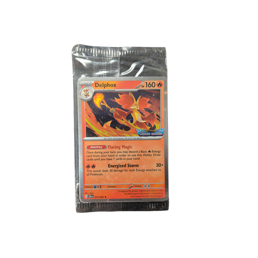 (CRI) Delphox Prerelease Stamp #013 SEALED